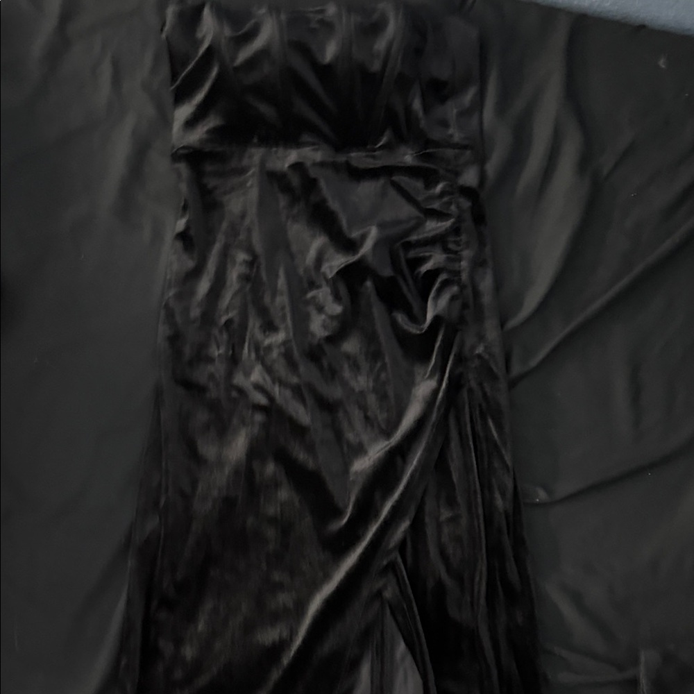 Trixxi Black Strapless Dress